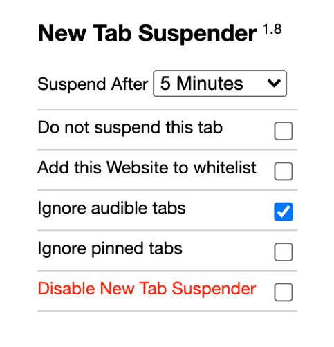 Best Alternatives to The Great Suspender for Managing Chrome Tabs