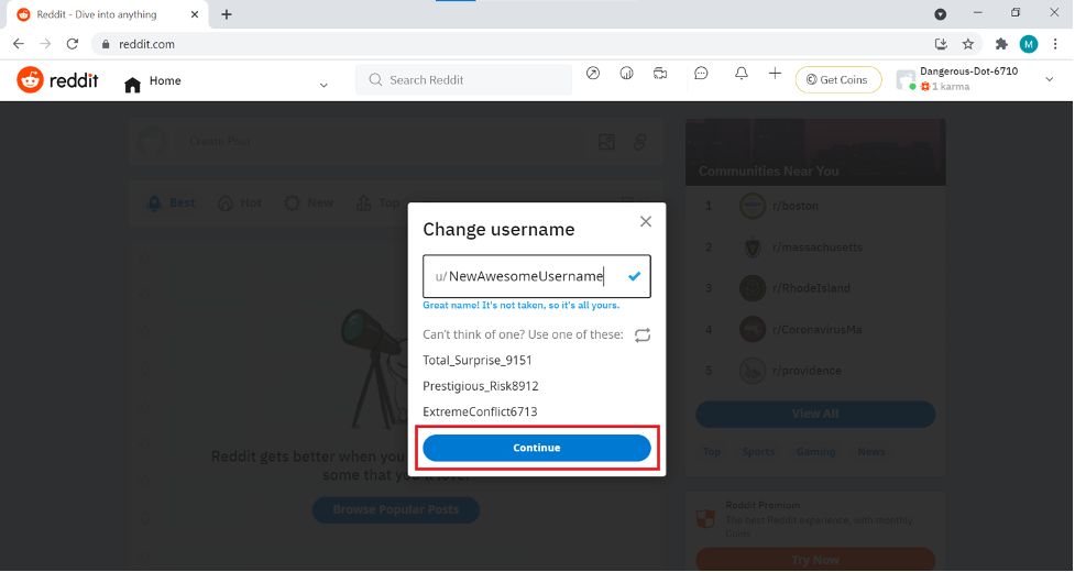 How to Change Your Reddit Username