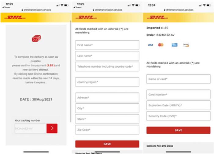 “Your order will be delivered by DHL. Track it!” Watch Out for these